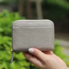 【新品未使用】カードケースエピ　ベージュ