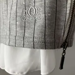 ディズニー シンデレラ ミッドナイトマジック トップス グレー Lサイズ