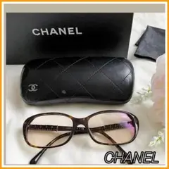 入手困難【希少】上品CHANEL シャネル サングラス 眼鏡フレーム ココマーク