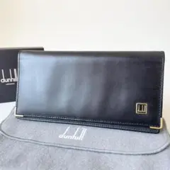 【ほぼ新品】dunhill メンズ 長財布 札・カード入れ 黒 ビジネス
