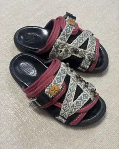 トートバッグ付　visvim CHRISTO L ヴィズビム　クリスト　サンダル Yahoo!オークション - 名作 希少 visvim christo collage ドット
