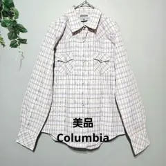 美品【Columbia 】コロンビアレディース M 長袖シャツアウトドア