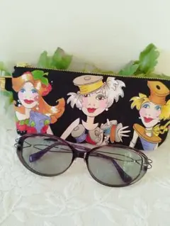 ロラライハリスソーイングレディ メガネケース ハンドメイド