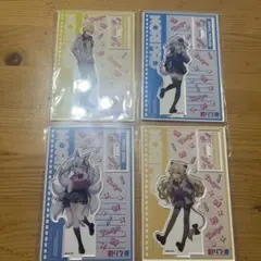 のりプロ　アクリルスタンドVol.1 2種、Vol.2 2種　計4種セット