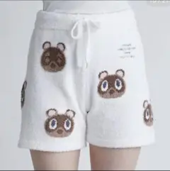 あつまれどうぶつの森 つぶまめジャガードショートパンツ ジェラートピケ