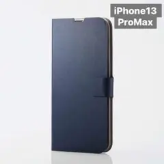 新品未開封 iPhone 13 Pro Max 手帳型 ケース ネイビーA133