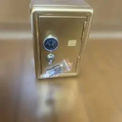 ミニチュア金庫bankゴールド　未開封