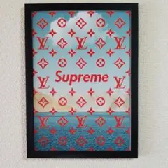 SUPREME VUITTON アートポスター(パロディー)