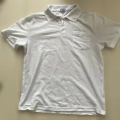 ホワイトポロシャツ サイズ150