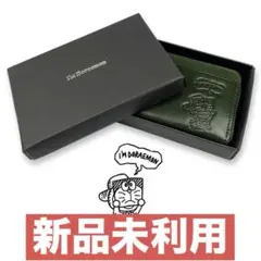 【新品】ドラえもん　財布　ウォレット 小銭入れ コインケース レザー　グリーン