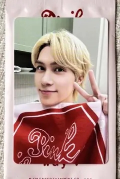 WayV ピンククリスマス トレカ ヘンドリー