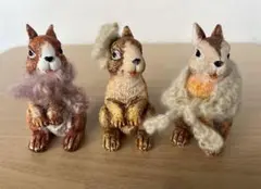 【新品】ウサギの置物(3つ)