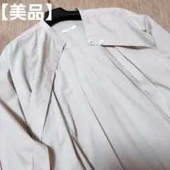 JOURNAL STANDARD　プリーツ　シャツワンピース　羽織　Lサイズ