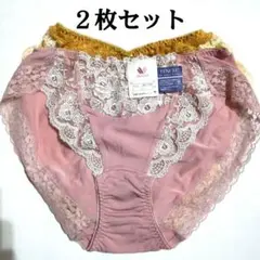 Wacoal TENCEL レース付きショーツ ピンク 92-100