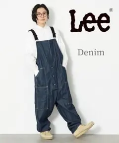 【完売品！】Lee MILITARY DENIM OVER ALLS