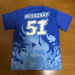 横浜DeNAベイスターズ　宮崎敏郎　青炎Tシャツ