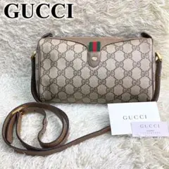 ✨美品✨GUCCI ショルダーバッグ シェリーライン GG柄 インターロッキング