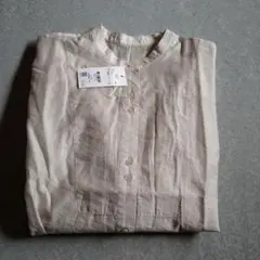 【お値下げ】タグ付新品未使用／ローリーズファーム　シアーシャツ　ロングシャツ