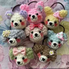 あみぐる　ヘアゴム　アソート① 8/31までリピーター様30円引♡