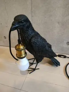 KARE クロウ マットブラック　テーブルランプ