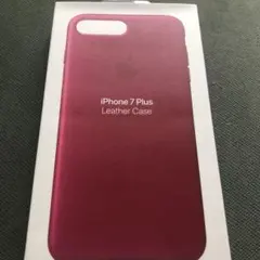 iPhone 7 Plus Leather Case ベリー