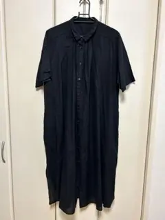 studio CLIP 製品染め半袖ボイルワンピース