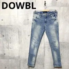 DOWBL ダブル メンズ スキニーデニム スキニージーンズ 42
