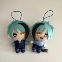 ツイステッドワンダーランド ぬいぐるみ マスコット ジェイド フロイド 体操着