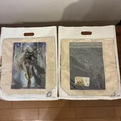 【新品未使用2個セット】リネージュ2 トートバッグ　クリアファイル　新規特典付