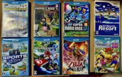 Wii U ゲームソフトセット 8本