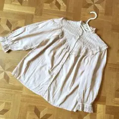 ブラウス　バラ色の暮し