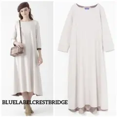 BLUELABEL CRESTBRIDGE モクロディーワンピース