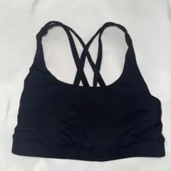 ※値下げ中 Lululemon ブラック スポーツブラ クロスバック