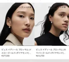 ルイヴィトン ピアス ピュス イディール ブロッサム ダイヤモンド