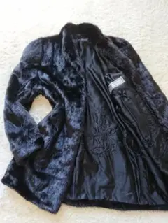 超美品 サガミンク SUPERB QUALITY ロングコート フリーサイズ