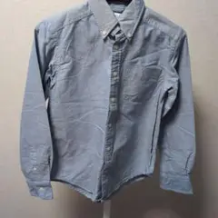 CLOSHI 長袖ボタンシャツ ライトブルー　150cm