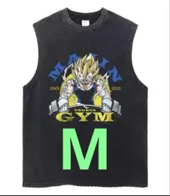 魔人ベジータ タンクトップ ヴィンテージ（ウォッシュド）加工 M ドラゴンボール