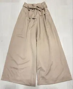 INGNI(イング)サッシュ付TRワイド ワイドパンツ