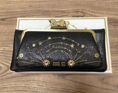 ANNA SUI アナスイ ファンタジア 外口金長財布 ブラック 新品未使用