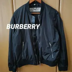 BURBERRY ブラック ナイロンジャケット ジャンパー Sサイズ