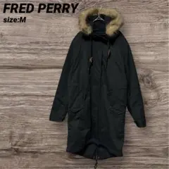 FRED PERRY フレッドペリー モッズコート ファー付き