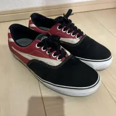 Vans ホソイスニーカー 黒/赤/クリーム 2025年最新】vans ホソイの人気アイテム - メルカリ