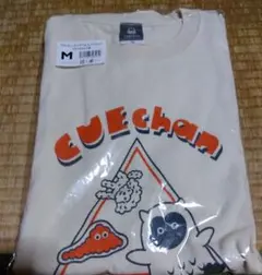 CUEchan キャラクター Tシャツ Mサイズ まきばのみるく味