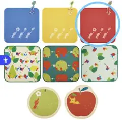 G賞 ついてゆくピクミン ハンドタオルコレクション　赤ピクミン
