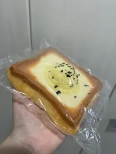 ふわふわバニラアイスパン手作りスクイーズ