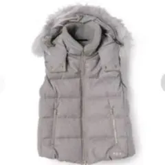 【美品】TATRAS ダウン ベスト アウター 高級 人気 グレー LUSERA