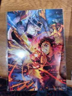 鬼滅の刃 イラストボード キービジュアル 劇場版　映画特典