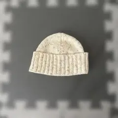 GROWN ニット帽 サイズS クリーム