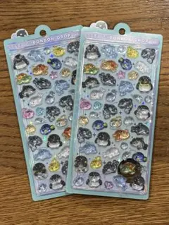 名古屋港水族館限定品　ボンボンドロップシール2枚組
