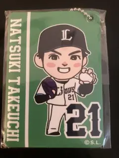 値下げ！ 埼玉西武ライオンズ武内選手 21番 カードケース